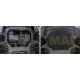 Защита картера и КПП Автоброня для 1,5 АКПП сталь 2 мм на передний привод для JAC S3 2014-2021