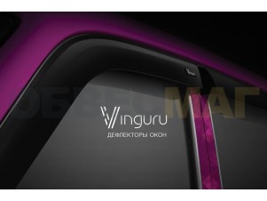 Дефлекторы окон Vinguru 4 штуки для УАЗ Hunter № AFV31303